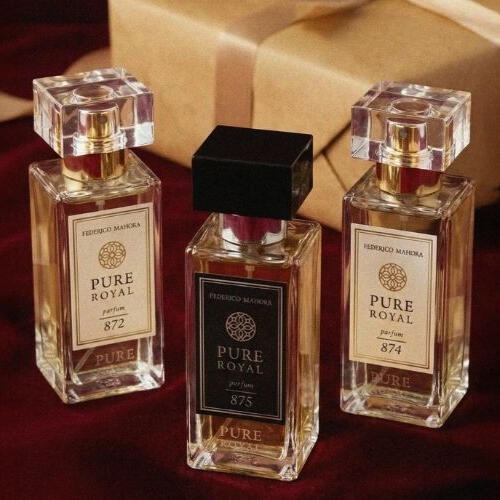 Woman with Perfume Bottle